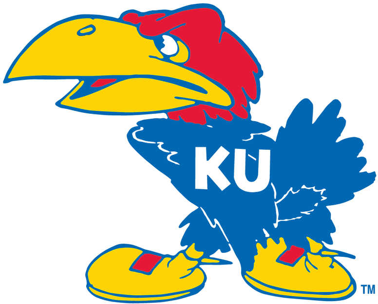 Kansas Jayhawks 1941-1945 Primary Logo diy DTF decal sticker